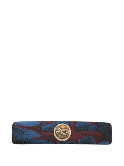 Etro Floral-print Hair Clip