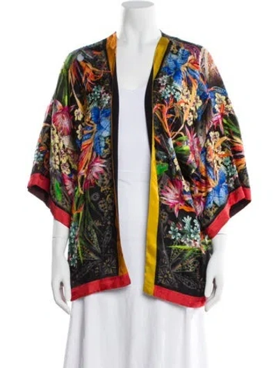 Pre-owned Etro Floral Print Jacket In Multi