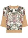 Etro Sweater In Neutrals