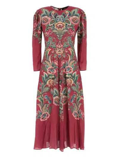 Etro Floral-print Maxi Dress