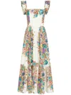 ETRO FLORAL PRINT MIDI DRESS FOR WOMEN IN SS24