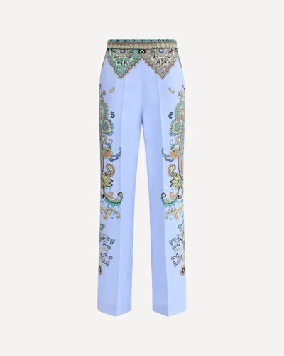 ETRO FLORAL PRINT PANTS