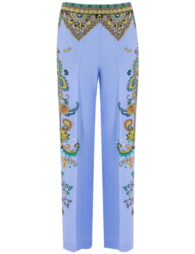 ETRO FLORAL PRINT PANTS