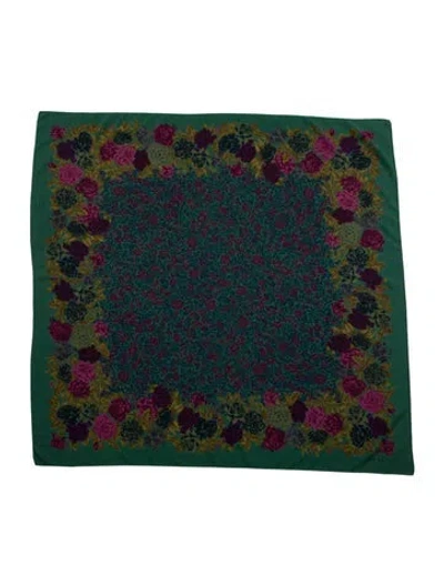 Pre-owned Etro Floral Print Scarf In Multi