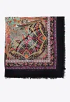 Etro Floral Print Scarf In Multicolor