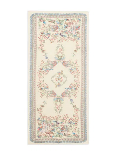 Etro Floral-print Scarf In White