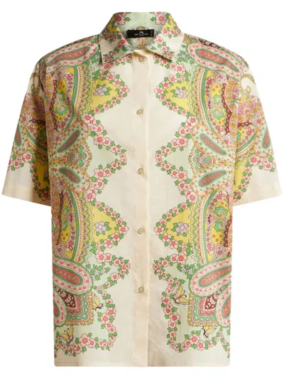 ETRO FLORAL-PRINT SHIRT