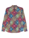 Etro Floral-print Shirt In Multi