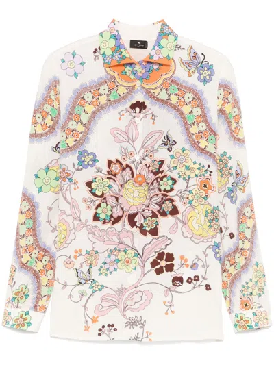 ETRO FLORAL-PRINT SHIRT