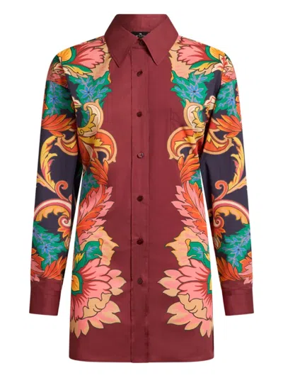 ETRO FLORAL-PRINT SHIRT