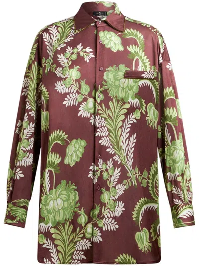 ETRO FLORAL-PRINT SHIRT