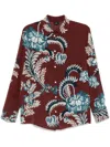Etro Floral-print Shirt In Multi