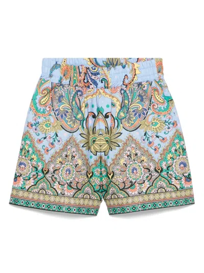 ETRO FLORAL-PRINT SHORTS