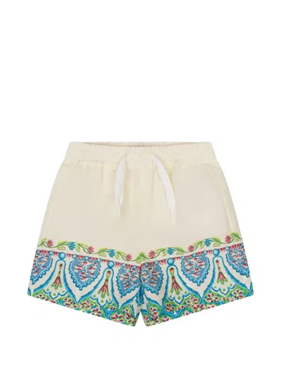 Etro Babies' Floral-print Shorts In Multi