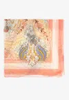 Etro Floral Print Silk Scarf In Multi