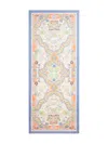 Etro Floral-print Silk Scarf In Neutrals
