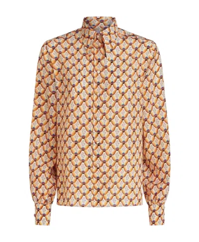 ETRO FLORALIA CRÊPE DE CHINE SHIRT