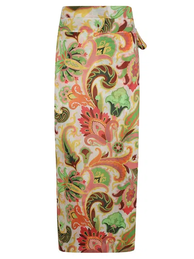 ETRO FLORAL PRINT SKIRT
