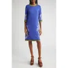 Etro Blue Multicolour Viscose Blend Dress In Blue