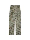 Etro Patterned Wide-leg Trousers In Multi