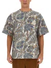 Etro Floral Print T-shirt In Multi