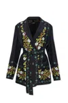 Etro Jeans  Woman Color Blue In Black