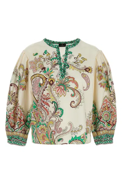 ETRO ETRO FLORAL-PRINTED BLOUSE
