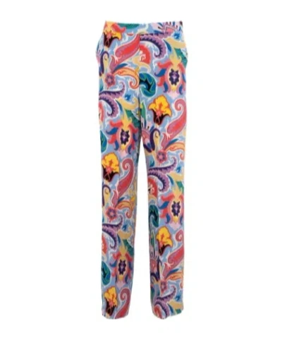 Etro Paisley Trousers In Multi