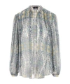 Etro Paisley Print Blouse In Gray