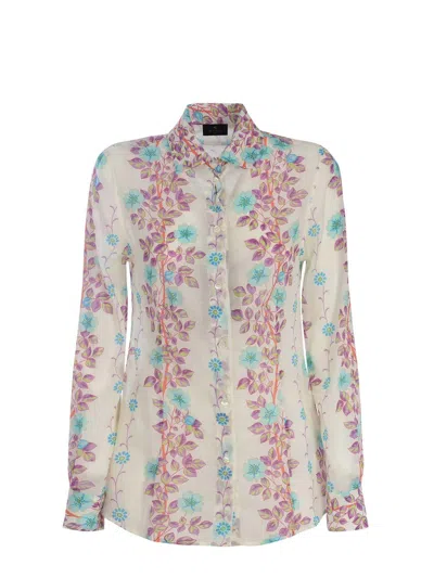 ETRO FLORAL PRINTED LONG SLEEVED SHIRT