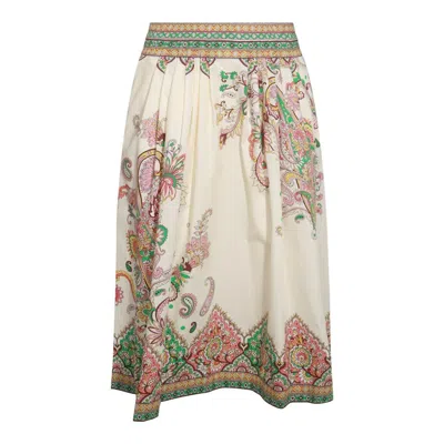 ETRO PAISLEY FLOWER SKIRT