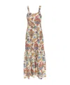 Etro Floral Printed Sleeveless Maxi Dress In Multi