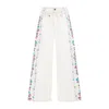 ETRO FLORAL-PRINTED WIDE-LEG STRETCHED JEANS
