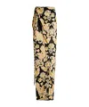 Etro Print Viscose Long Skirt In Nude