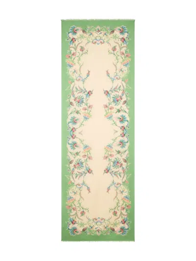 Etro Floral Scarf In Neutral