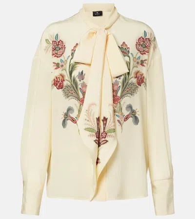 ETRO FLORAL SILK BLOUSE
