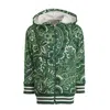 Etro Paisley-print Zip-up Hoodie In Av