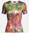 Etro Floral T-shirt In Multicoloured
