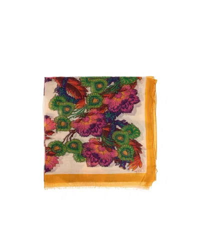 Etro Floral Twill Scarf