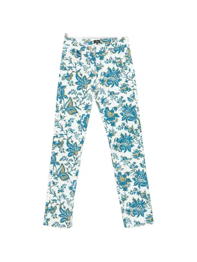 Etro Floral-print Jeans In Pattern