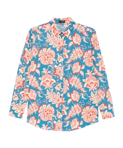 ETRO ETRO PAISLEY PRINT BUTTON-UP SHIRT