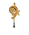 Etro Floral-scroll Brass Brooch