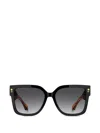 Etro Flower-detail Sunglasses In Black