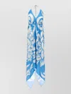 Etro Flowing Halter Neck Maxi Dress With Open Back