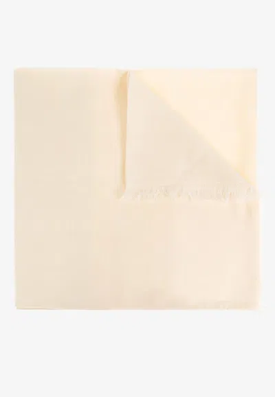 Etro Frayed-edges Scarf In Neutral