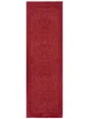 Etro Frayed Paisley-print Scarf In Red
