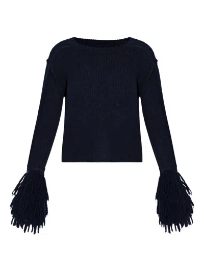 ETRO FRINGE-DETAILING TOP