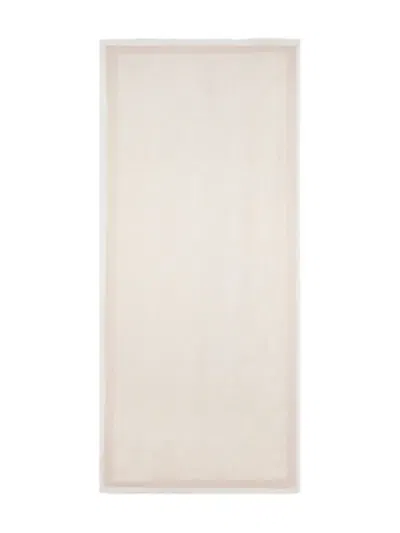 Etro Fringed-edge Scarf In White