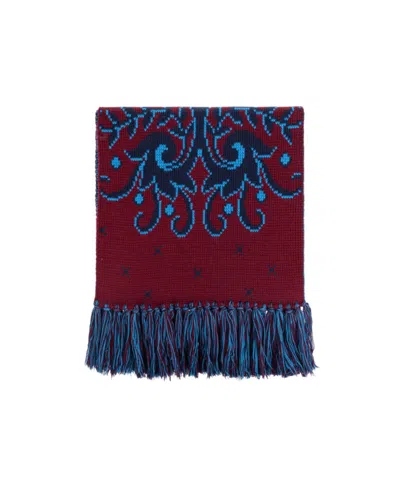 ETRO ETRO PATTERNED FRINGED SCARF