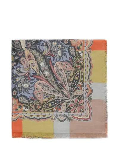 Etro Fringed Scarf In Multi